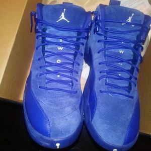 Retro 12 Deep Royal blue